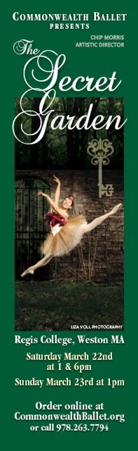 Secret Garden Bookmark