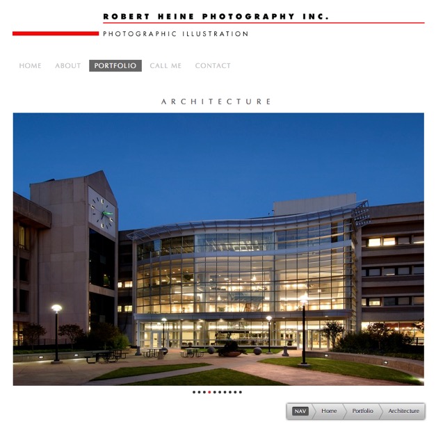 Robert Heine Photography, Architecture